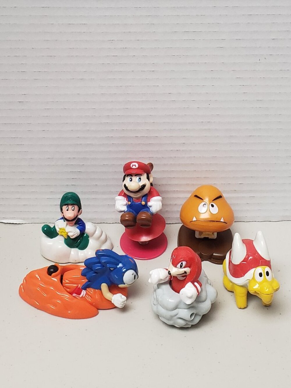 Vintage Super Mario & Sonic The Hedgehog Toys McDonald's